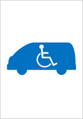 障がい者等用駐車スペースの貼り紙画像9