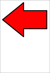 矢印（パターン２）の貼り紙画像9