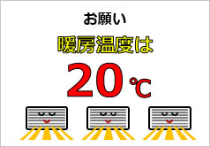 暖房温度は〇度にの貼り紙画像6