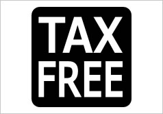 TAXFREEの貼り紙画像4