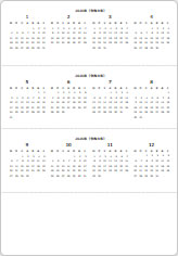 2026年カレンダーの三角スタンド画像04